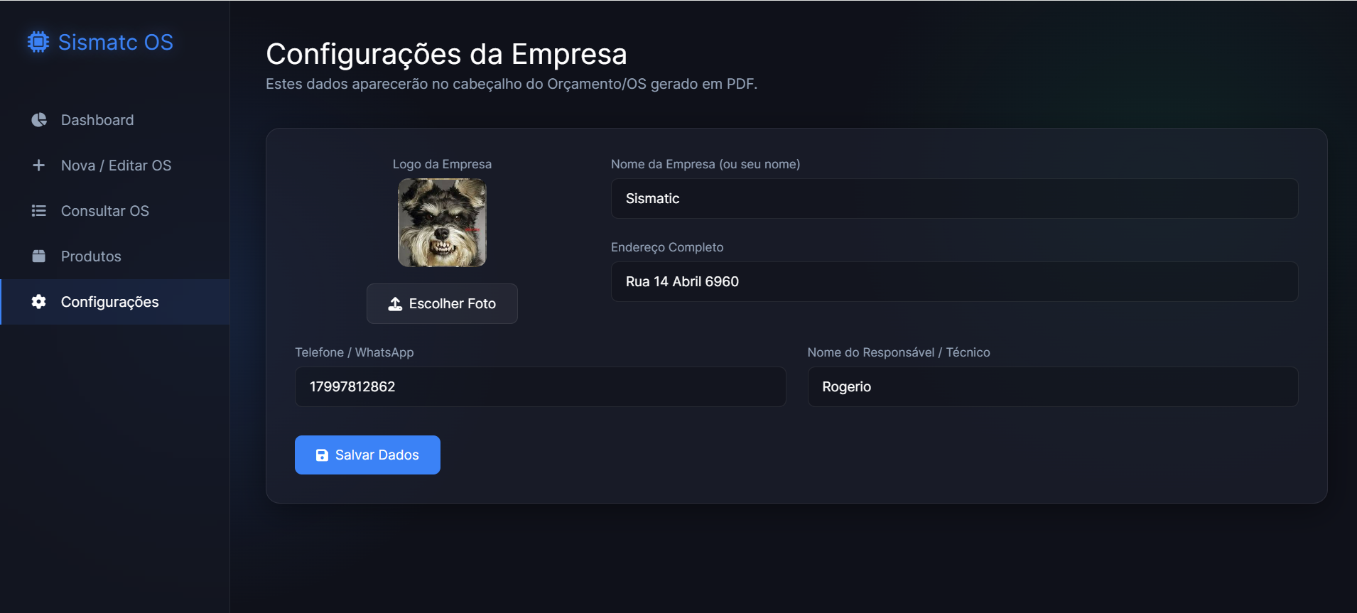 Geração de PDF